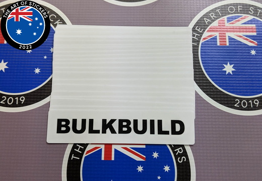 Custom Printed Contour Cut Die Cut Bulkbuild Business Logo Stickers