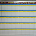 Custom Printed Dry Erase ACM SSAA Queensland Score Board Business Whiteboard