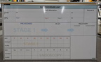 Custom Printed Dry Erase Mater Hospital Day Procedure Unit Business Whiteboard