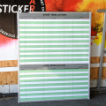 Custom Printed Dry Erase Laminated Action Board Business Whiteboard