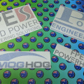 Custom Printed Contour Cut Poche Engineering FPE Smoghog Vinyl Business Stickers