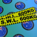 Bulk Catalogue Printed Contour Cut Die-Cut SWL 600kg Vinyl Business Stickers