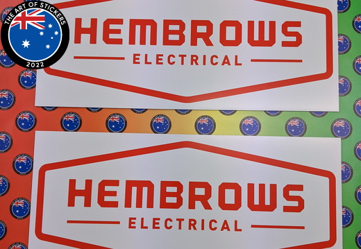Custom Printed Hembrows ACM Business Signage
