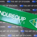 Custom Printed Endurequip Hoists Business Logo Banner