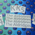 Custom Vinyl Cut Lettering the Aldridges K-Numbered Business Stickers