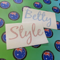 Custom Vinyl Cut Lettering Betty Style Business Stickers