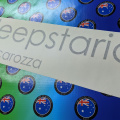 Custom Vinyl Cut Lettering Deepstaria JohnCarozza Business Sticker