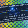 Custom Printed Commercial and Domestic Electrical Business Logo Vehicle Magnets