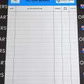 Custom Printed Dry Erase Laminated Steel Line Business Action Board Whiteboard Sticker
