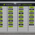 Custom Printed Dry Erase Laminated Mountview Alpaca Farm Schedule Business Whiteboard