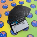 Bulk Custom Printed Contour Cut Die-Cut Lockyer Hire Vinyl Business Service Stickers