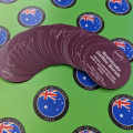 Bulk Custom Printed Contour Cut Die-Cut Extraction Artisan Coffee Scrub Vinyl Business Merchandise Stickers