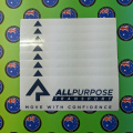 Custom Printed Contour Cut Die-Cut All Purpose Transport Clear Vinyl Business Logo Stickers
