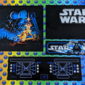 Custom Printed Hand Cut Vinyl Star Wars Arcade Machine Stickers