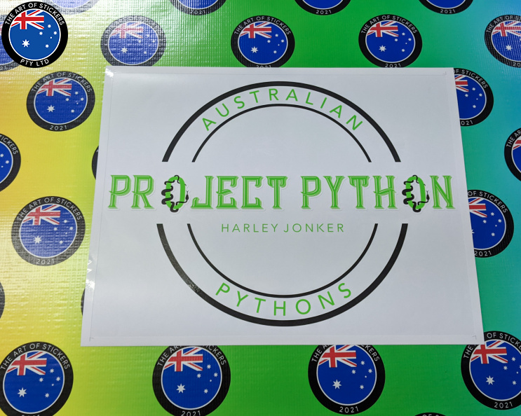 210903-custom-printed-contour-cut-australian-pythons-project-python-vinyl-business-logo-decal.jpg