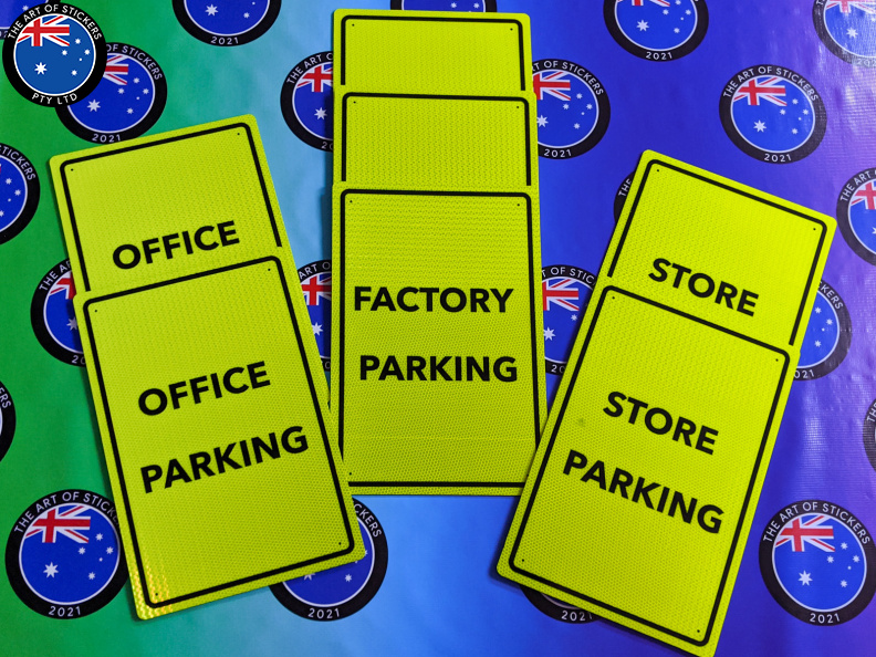 Custom Printed Class 1 Reflective ACM Office Factory Store Parking Business Signage