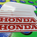 Bulk Custom Printed Contour Cut Die-Cut Honda Vinyl Business Logo Sticker Sheets