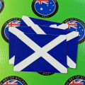Catalogue Printed Contour Cut Die-Cut Scottish Flag Vinyl Stickers