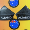 Bulk Custom Printed Contour Cut Die-Cut Altandi Vinyl Business Logo Stickers