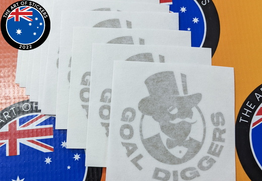 Custom Vinyl Cut Goal Diggers Business Logo Stickers