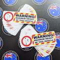 Catalogue Printed Contour Cut Die-Cut Warning Maximum Height of Vehicle Vinyl Stickers