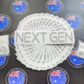 Bulk Custom Vinyl Cut Next Gen Lettering Business Logo Stickers