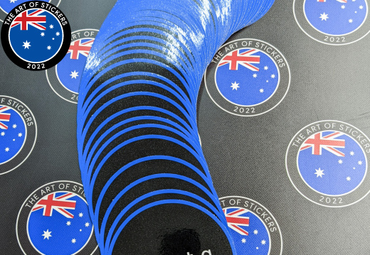 Bulk Custom Printed Contour Cut Die-Cut Project Q Vinyl Business Logo Stickers