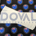 Bulk Custom vinyl Cut Doval Vinyl Business Logo Stickers