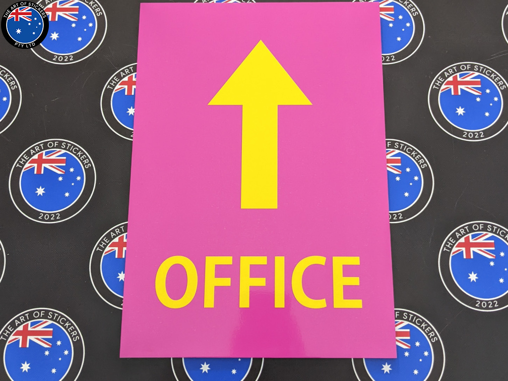 Custom Printed Office Directional ACM Business Signage