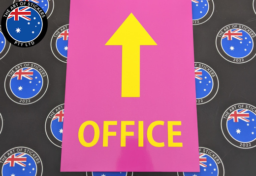 Custom Printed Office Directional ACM Business Signage