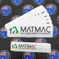 Bulk Custom Printed Contour Cut Die-Cut Matmac Building Improvements Vinyl Business Logo Stickers