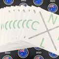Custom Printed Contour Cut Newoak Contracting Proprietary Limited Business Logo Stickers