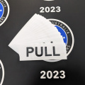 Bulk Custom Printed Die-Cut Pull Vinyl Business Signage Stickers