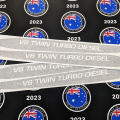 Custom Vinyl Cut V8 Twin Turbo Vehicle Decal Stickers