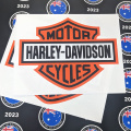 Custom Printed Contour Cut Harley Davidson Vinyl Business Logo Stickers