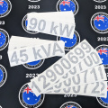 Bulk Custom Vinyl Cut Lettering Electrical Business Signage Stickers