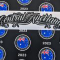Custom Printed Contour Cut Die-Cut Central Auckland Chrome Vinyl Business Stickers