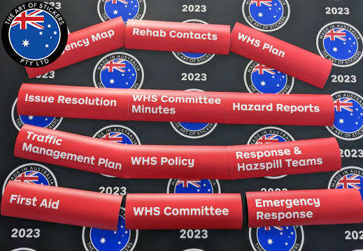 Custom Printed Australia Post WHS Notice Board Business Magnets