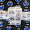 Custom Printed The Great Aussie Sweet Company Business Logo Label Rolls